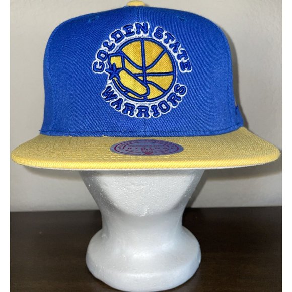 Golden State Warriors Mitchell & Ness Original Fit Snapback Hat Cap NBA - Picture 1 of 9